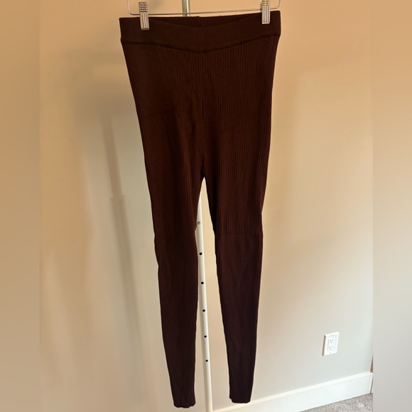 Brand New Brunette the Label Ribbed Legging - M/L - Picture 1 of 6